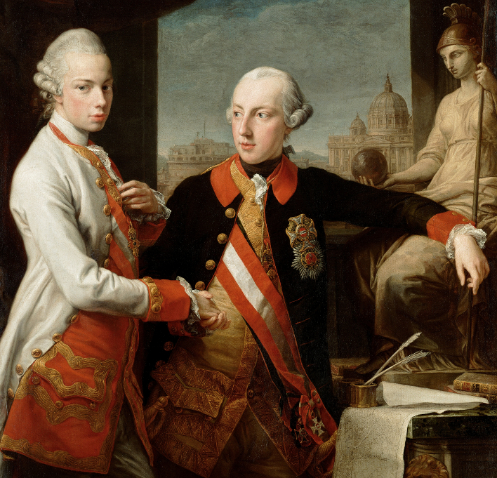 Pompeo Batoni, Joseph and Leopold, 1769