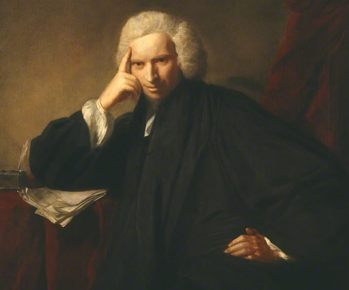 Laurence Sterne by Sir Joshua Reynolds, 1760