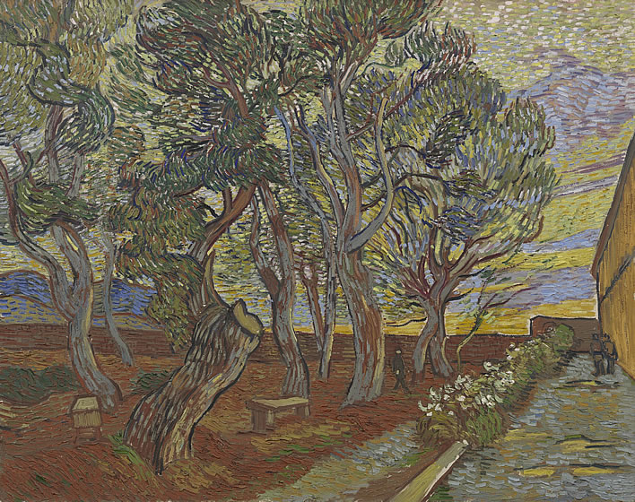 Vincent van Gogh, Garden of the Asylum, 1889