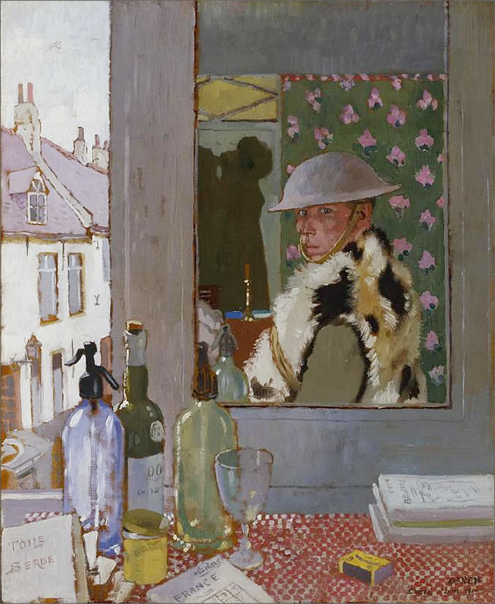 William Orpen Ready To Start. Self Portrait, 1917