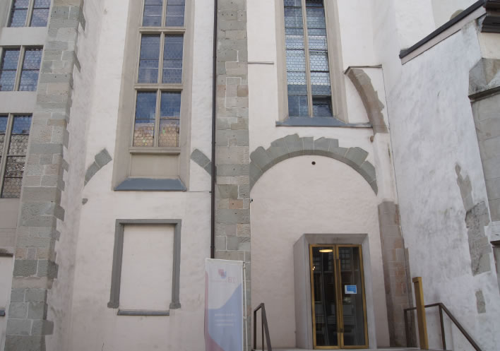 Zentralbibliotek/Predigerkirche, side entrance