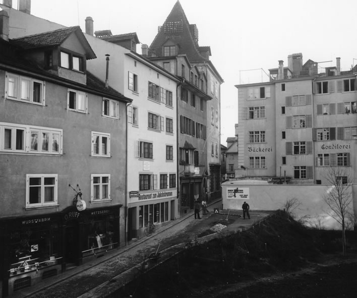 Spiegelgasse 12, 14 and 16 in 1939.