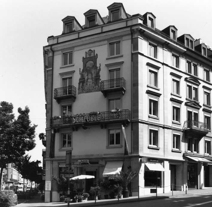 The Hotel Scheuble in 2003.