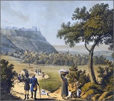 Hohenasperg and surroundings c. 1820 (detail)