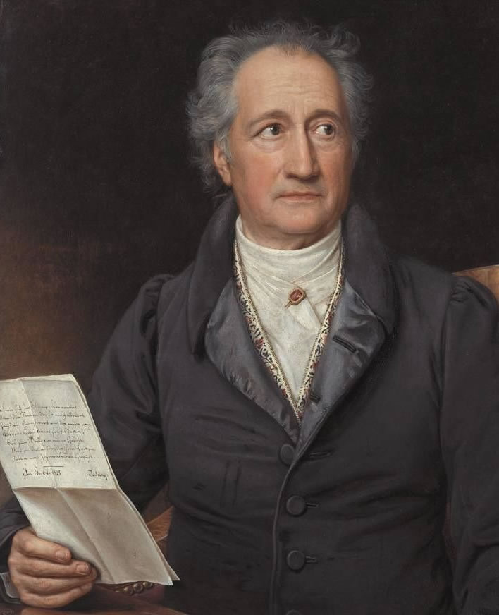 Johann Wolfgang von Goethe by Joseph Karl Stieler, 1828
