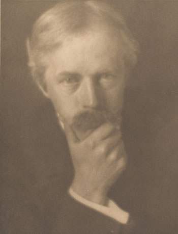 Arthur Symons (1865-1945), Photographed in 1906.