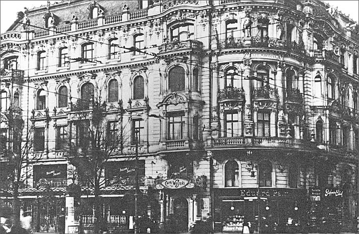 Kurfürstendamm 18, Café des Westens, c. 1909