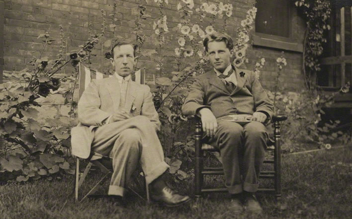 Rupert Brooke and Duncan Campbell Scott, 1913
