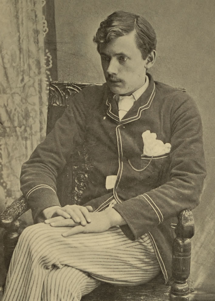 A photograph of Ernest Dowson, ND.