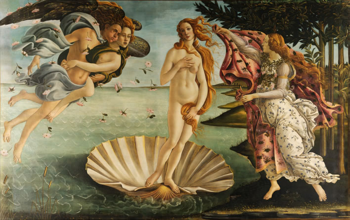 Sandro Botticelli, 'The Birth of Venus' (c. 1485)