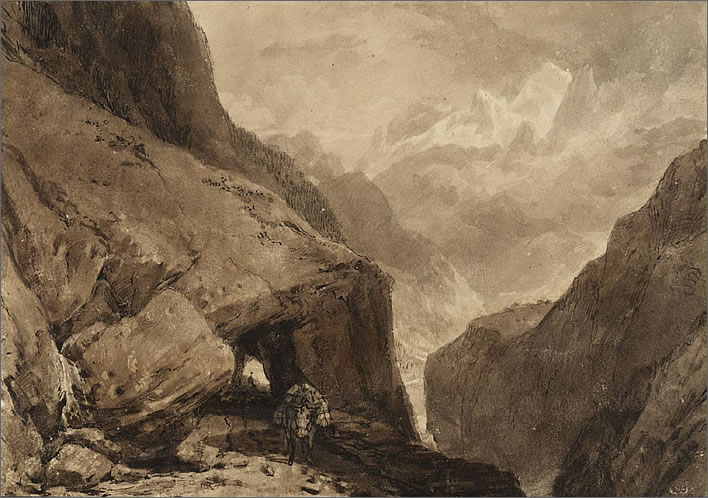 J.M.W. Turner, the Urnerloch, 1806