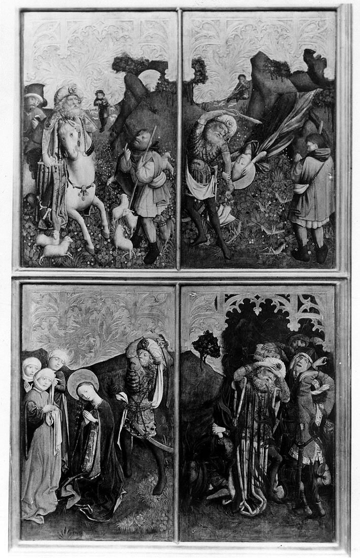 Altarpiece of Saint Barbara, 1447, right panel