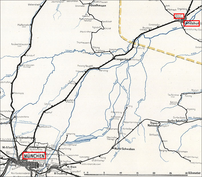 The Klemperers' journey from Landshut to Munich