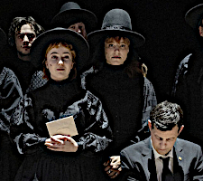 A scene from 'Catarina, or the beauty of killing fascists', Schauspielhaus Bochum. Image: Armin Smailovic