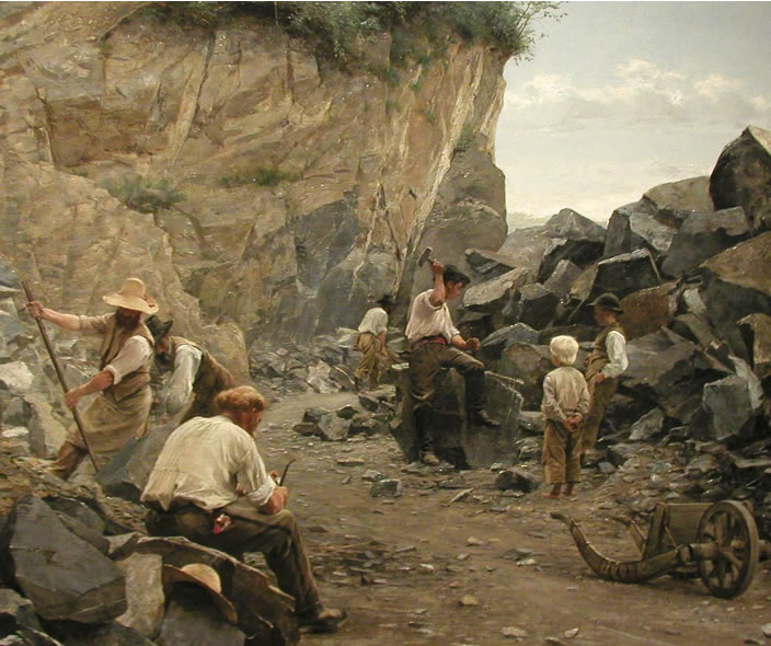 Axel Jungstedt, In the Quarry