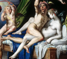 Joachim Wtewael, Mars and Venus Surprised by Vulcan (1601)