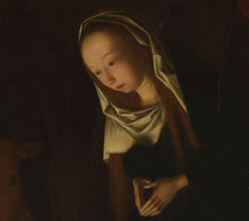 Geertgen tot Sint Jans, The Nativity at Night, c 1490. National Gallery, London.