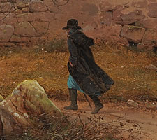 Karl Julius von Leypold, The Wanderer in the Storm