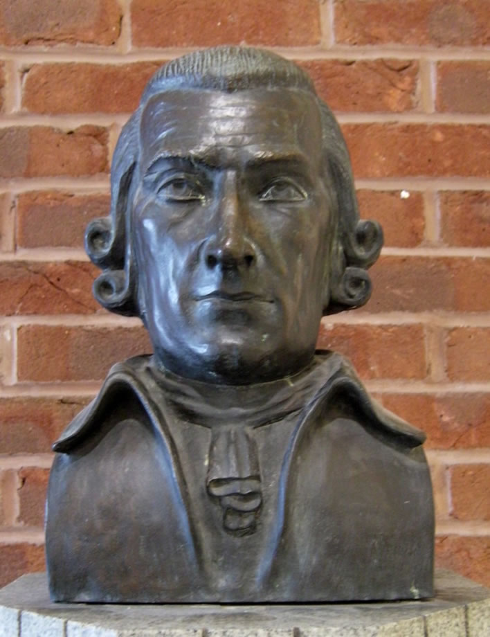 John Walker Clay To Bronze. A clay to bronze bust of inventor, John Walker of Stockton, by traditional carver, Jose Sarabia