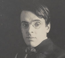 William Butler Yeats in 1903, photographed by Alice Boughton