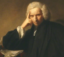 Laurence Sterne by Sir Joshua Reynolds, 1760