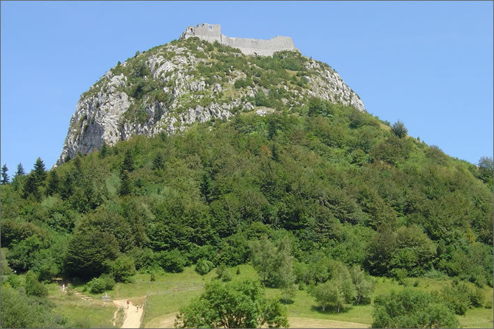 General view, modern ruins