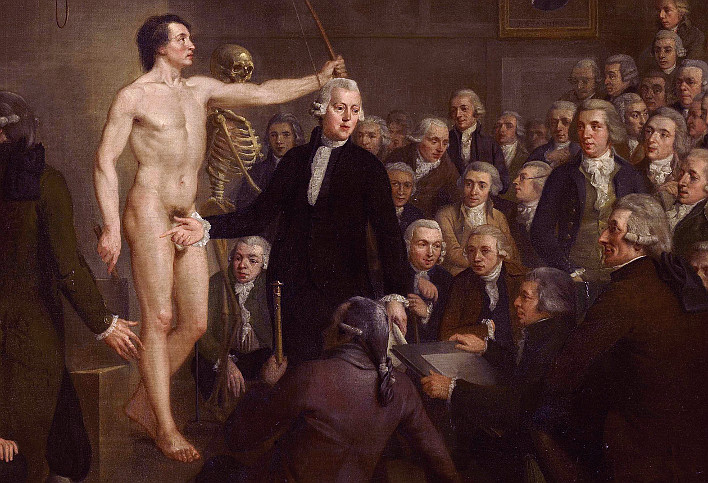 Adriaan de Lelie (1794-1795), Lecture on Anatomy by Andreas Bonn, 1792