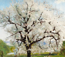Carl Fredrik Hill, The Flowering Fruit Tree, 1877
