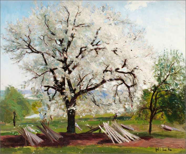 Carl Fredrik Hill, The Flowering Fruit Tree, 1877