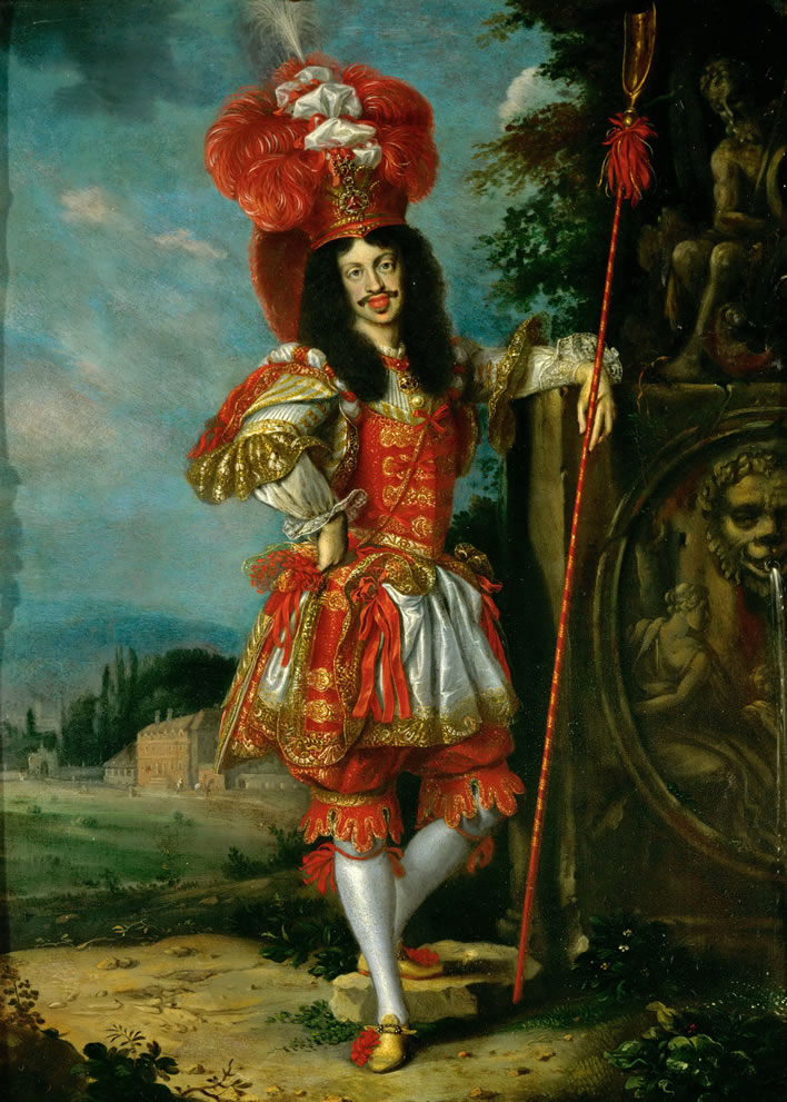 Emperor Leopold I in theatre costume