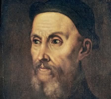 John Calvin (1509-1564) by Titian (Tiziano Vecellio) (c.1488-1576)