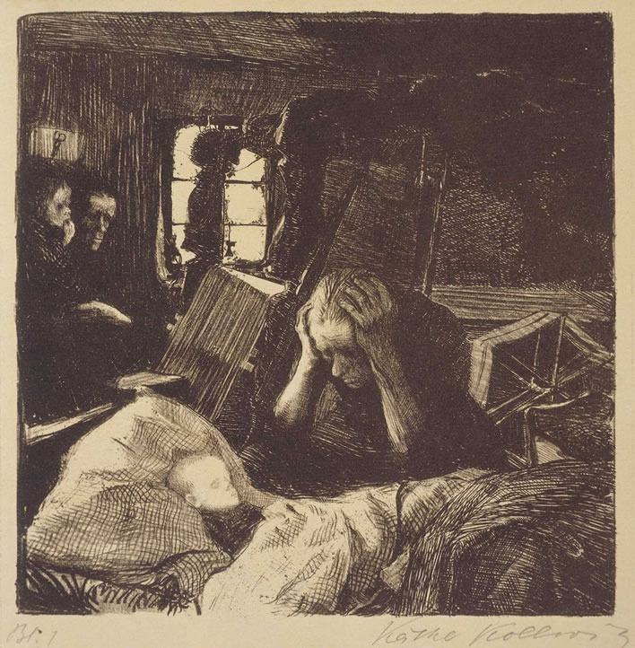 Käthe Kollwitz, 'The Weavers' Uprising' (1897)