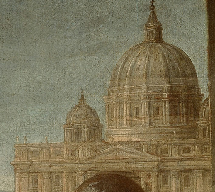 Pompeo Batoni: Joseph II and Pietro Leopoldo, 1769 - Basilica