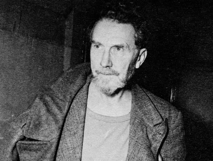 Ezra Pound following arraignment in Washington D.C. on 20 November 1945