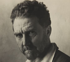 Ezra Pound (46), photographed by a certain Berta Himmler in 1939. Image: Beinecke Library Yale YCAL MSS 54 ©Olga Rudge Estate