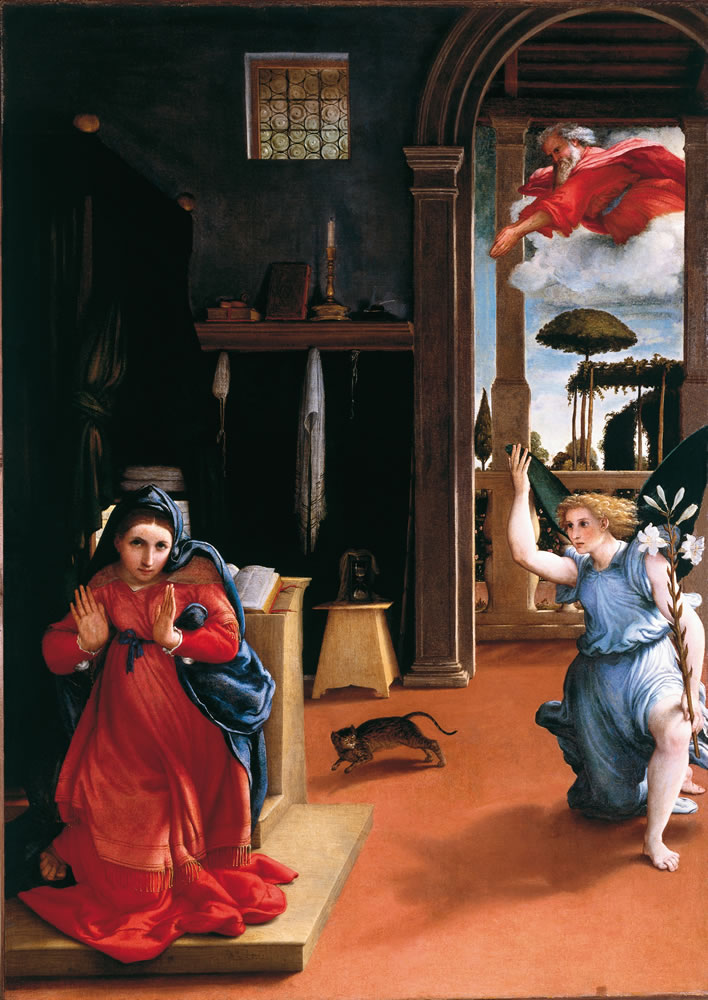 Lorenzo Lotto - Annunciazione (1532)