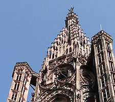 Looks nice from down here: Strasbourg Cathedral Spire.