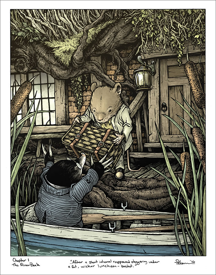 David Petersen, 'The Wind In The Willows', 2016.