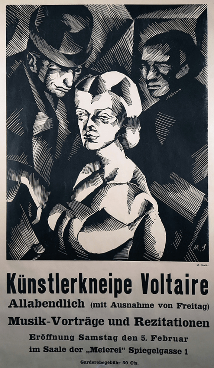 Marcel Słodki (1892-1943), Cabaret Voltaire