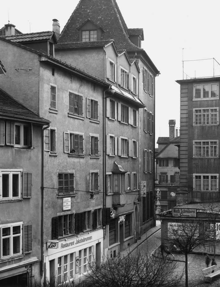 Spiegelgasse 14 and 16 in 1967.