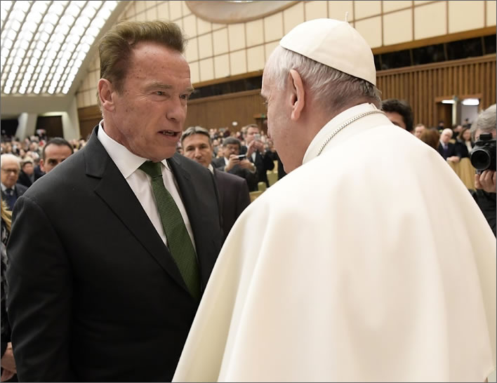 Arnie and Pope
