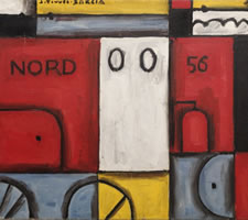 Joaquin Torres-Garcia, 'Constructive Locomotive North', 1929