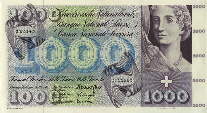 Pierre Gauchat Swiss series 5 banknote designs: 1000fr Dance of Death A296.302_recto_708x387