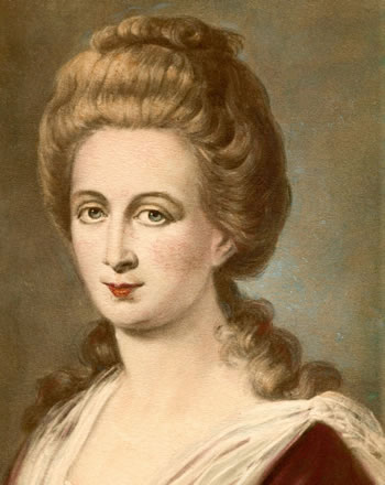 Charlotte Buff (1753-1828), ND, Goethe's squeeze in Wetzlar in 1772