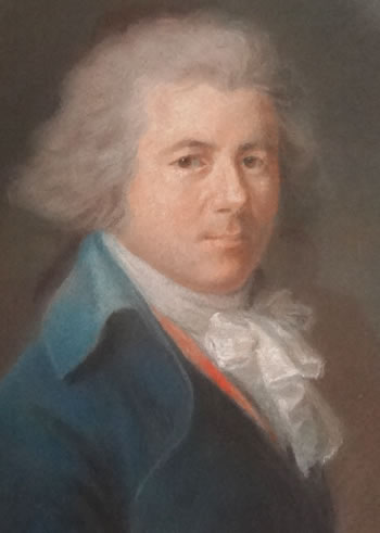 Karl Wilhelm Jerusalem (1747-1772), a pastel copy of a protrait painted around 1770