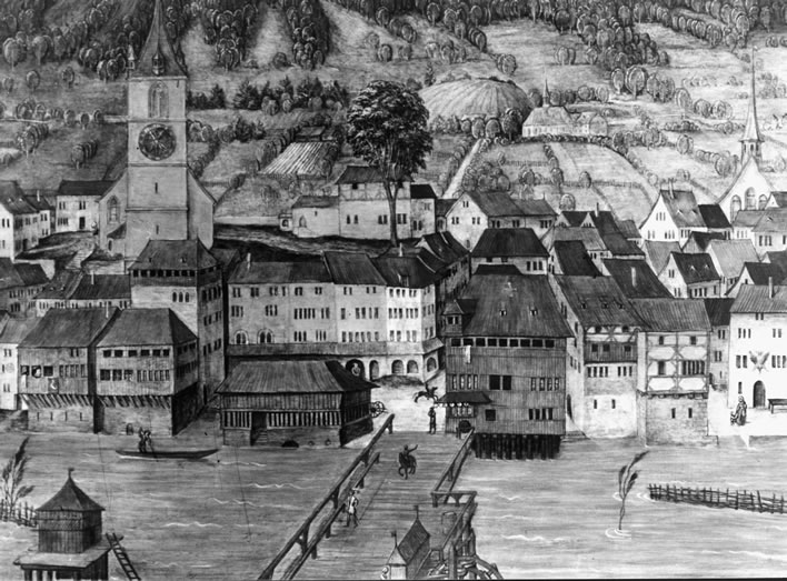 The Haus zu Schwert, c. 1500.