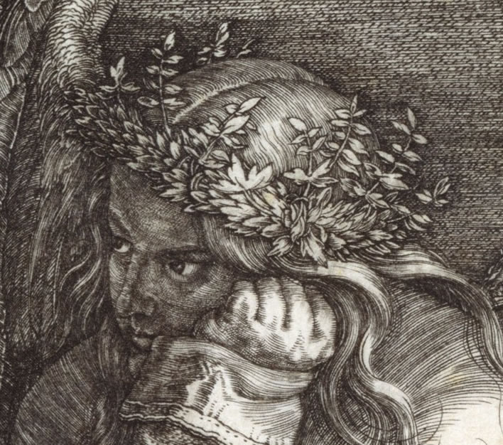 Albrecht Dürer, Melencolia I, 1514. Image: MetMuseum.