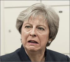 Dim Theresa May. Image: Breitbart/Geoff Pugh/AFP/Getty.