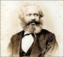 Karl Marx (1818-1883) in Hannover in 1867. Image: Friedrich Karl Wunder (1815-1893)