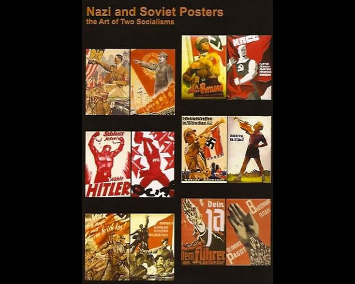 Similarities of Nazi and Soviet posters